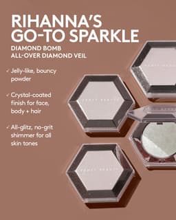Diamond Bomb All-Over Diamond Veil