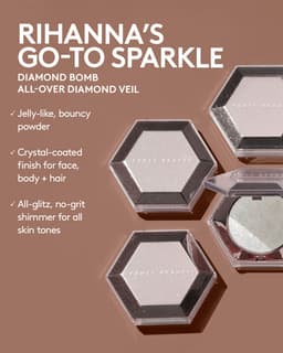 Diamond Bomb All-Over Diamond Veil